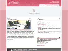 Tablet Screenshot of ltnails.net